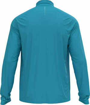 Running sweatshirt Odlo Male Midlayer ESSENTIAL 1/2 ZIP Horizon Blue S Running sweatshirt - 2