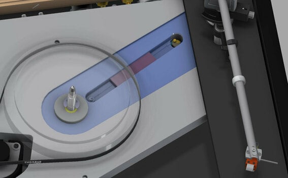 Hi-Fi Turntable Thorens TD 1601 + AT33EV Walnut Hi-Fi Turntable - 2