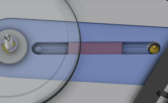 Hi-Fi Turntable Thorens TD 1601 + AT33EV Walnut Hi-Fi Turntable - 5