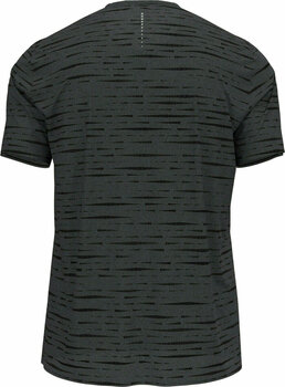 Löpartröja med kort ärm Odlo Zeroweight Engineered Chill-Tec T-Shirt Black Melange XL Löpartröja med kort ärm - 2