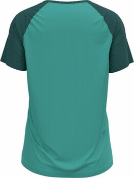 Тениска с къс ръкав за бягане
 Odlo Essential T-Shirt Jaded/Balsam XS Тениска с къс ръкав за бягане - 2