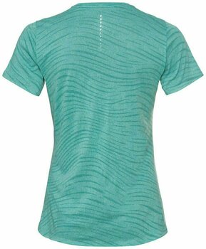 Running t-shirt with short sleeves
 Odlo Zeroweight Engineered Chill-Tec T-Shirt Jaded Melange S Running t-shirt with short sleeves - 2