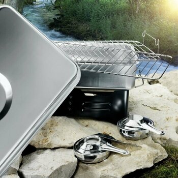 Batterie de cuisine de camping Ron Thompson Smoke Oven Deluxe - 4