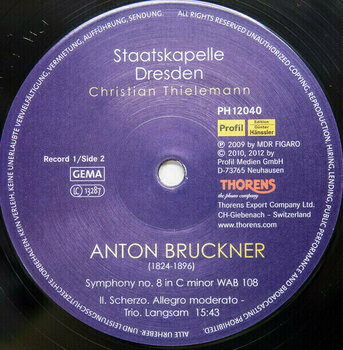 Vinyl Record A. Bruckner - Symphonie No. 8 (2 LP) - 5