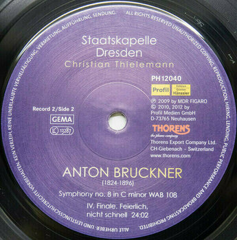 Disco de vinilo A. Bruckner - Symphonie No. 8 (2 LP) - 7