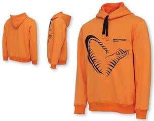 Mikina Savage Gear Mikina Mega Jaw Hoodie Sun Orange 2XL - 1