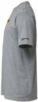 T-shirt Savage Gear T-shirt Signature Logo T-Shirt Grey Melange XL - 3