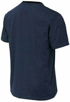 Tričko Savage Gear Tričko Signature Logo T-Shirt Blue Melange M - 4