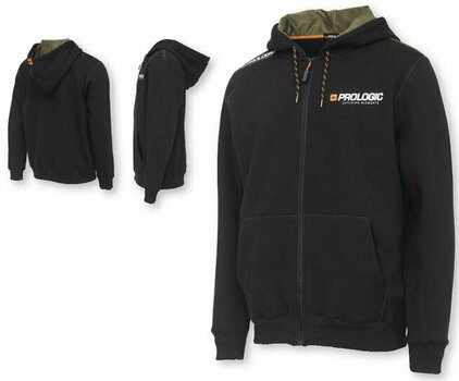 Hoodie Prologic Hoodie Eden Zip Hoodie Black Caviar 2XL - 4