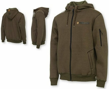 Sweatshirt Prologic Sweatshirt Carpio Zip Hoodie Army Green XL - 4