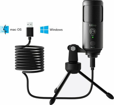 Microphone USB Fifine F4 Microphone USB - 4