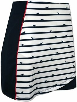 Skirt / Dress Callaway Pull-On Birdie Stripe Print Peacoat M - 2