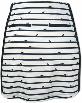 Saia/Vestido Callaway Pull-On Birdie Stripe Print Peacoat XL - 4