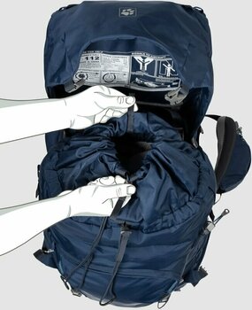 Outdoor Backpack Jack Wolfskin Highland Trail W 45 Dark Indigo Outdoor Backpack - 2