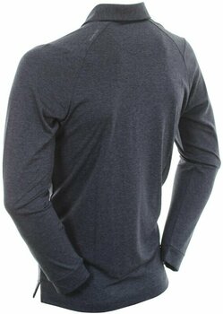 Polo Shirt Callaway Essential Long Sleeve Navy Chambray Heather L - 2