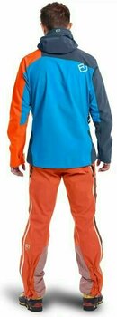 Spodnie outdoorowe Ortovox Westalpen 3L M Desert Orange M Spodnie outdoorowe - 4