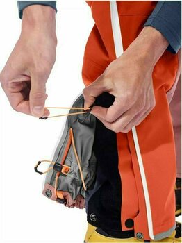 Outdoorové kalhoty Ortovox Westalpen 3L M Desert Orange M Outdoorové kalhoty - 7