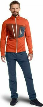 Bluza outdoorowa Ortovox Fleece Grid M Desert Orange XL Bluza outdoorowa - 3