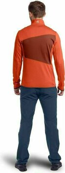 Bluza outdoorowa Ortovox Fleece Grid M Desert Orange XL Bluza outdoorowa - 4