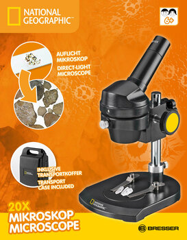 Microscope Bresser National Geographic 20x - 4