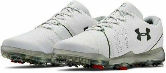 Chaussures de golf pour hommes Under Armour Spieth 3 E Wide Blanc 45,5 - 3