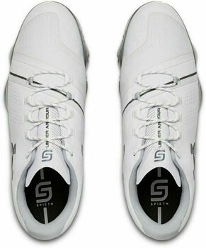 Chaussures de golf pour hommes Under Armour Spieth 3 E Wide Blanc 45,5 - 5