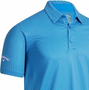 Tricou polo Callaway All Over Printed Egyptian Blue L - 3