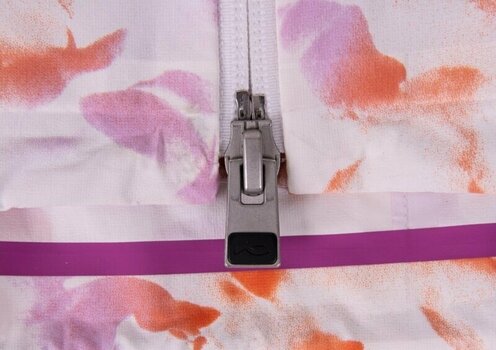 Jachetă impermeabilă Kjus Dextra 2.5L Print White/Mandarine 36 - 5