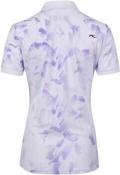 Polo trøje Kjus Enya Printed White/Iris Purple 38 - 2