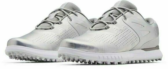 Chaussures de golf pour femmes Under Armour UA W Charged Breathe SL White/Metallic Silver 42 Chaussures de golf pour femmes - 3