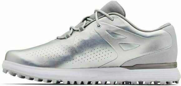 Women's golf shoes Under Armour UA W Charged Breathe SL White/Metallic Silver 38 - 2