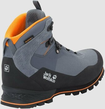 Mens Outdoor Shoes Jack Wolfskin Wilderness Lite Texapore Pebble Grey/Black 41 Mens Outdoor Shoes - 3