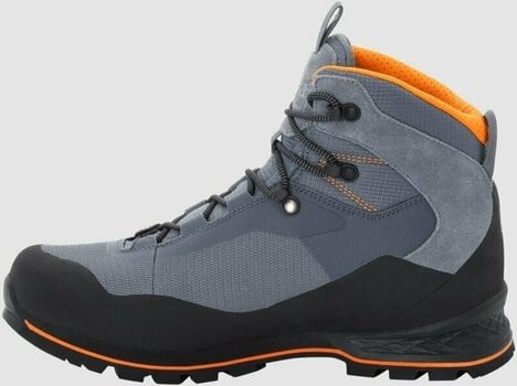 Mens Outdoor Shoes Jack Wolfskin Wilderness Lite Texapore Pebble Grey/Black 44 Mens Outdoor Shoes - 2