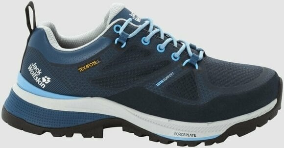 Dámske outdoorové topánky Jack Wolfskin Force Striker Texapore Low W Dark Blue/Light Blue 39 Dámske outdoorové topánky - 2