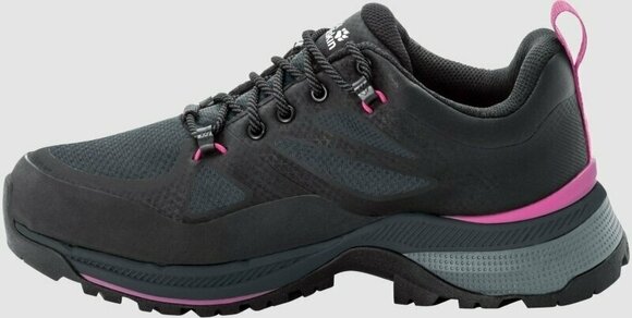 Womens Outdoor Shoes Jack Wolfskin Force Striker Texapore Low W Phantom/Pink 38 Womens Outdoor Shoes - 3