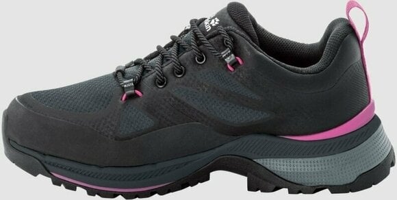 Womens Outdoor Shoes Jack Wolfskin Force Striker Texapore Low W Phantom/Pink 39 Womens Outdoor Shoes - 3