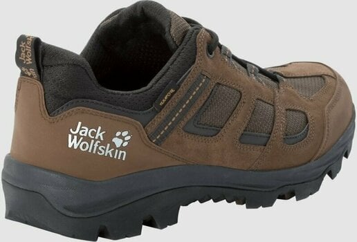 Mens Outdoor Shoes Jack Wolfskin Vojo 3 Texapore Low Brown/Phantom 44 Mens Outdoor Shoes - 4