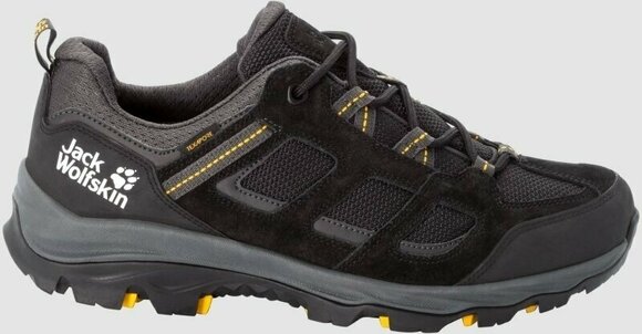 Mens Outdoor Shoes Jack Wolfskin Vojo 3 Texapore Low Black/Burly Yellow XT 41 Mens Outdoor Shoes - 2