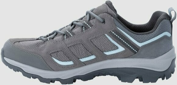 Womens Outdoor Shoes Jack Wolfskin Vojo 3 Texapore Low W Tarmac Grey/Light Blue 37 Womens Outdoor Shoes - 3