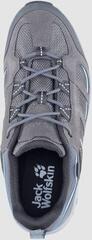 Damen Wanderschuhe Jack Wolfskin Vojo 3 Texapore Low W Tarmac Grey/Light Blue - 4