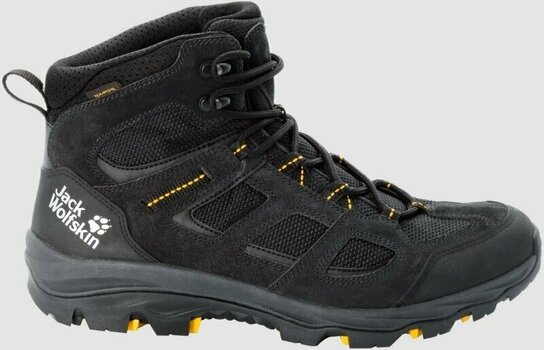 Moške outdoor cipele Jack Wolfskin Vojo 3 Texapore Black/Burly Yellow XT 45 Moške outdoor cipele - 2