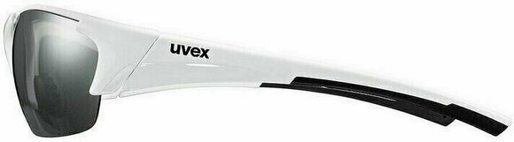 Fietsbril UVEX Blaze III White/Black/Blue Mirrored/Mirrored Orange/Clear Fietsbril - 3