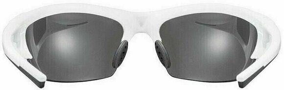 Fietsbril UVEX Blaze III White/Black/Blue Mirrored/Mirrored Orange/Clear Fietsbril - 5