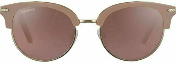 Lunettes de vue Serengeti Lela Shiny Rose/Shiny Gold Metal/Polarized Drivers Gradient Lunettes de vue - 2