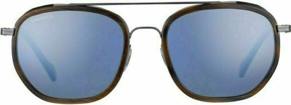 Lifestyle Glasses Serengeti Boron Brown Buffalo/Shiny Gunmetal/Mineral Polarized Blue L Lifestyle Glasses - 2
