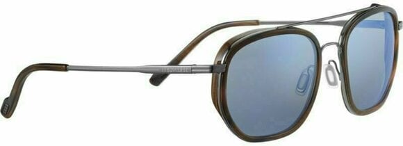 Lifestyle cлънчеви очила Serengeti Boron Brown Buffalo/Shiny Gunmetal/Mineral Polarized Blue Lifestyle cлънчеви очила - 3