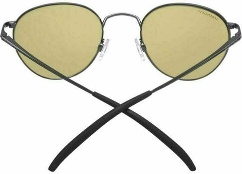 Lifestyle Glasses Serengeti Hamel Shiny Dark Gunmetal/Mineral Polarized Blue M Lifestyle Glasses - 4