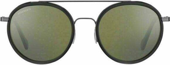 Lifestyle Glasses Serengeti Geary Shiny Black/Shiny Dark Gunmetal/Mineral Polarized Lifestyle Glasses - 2