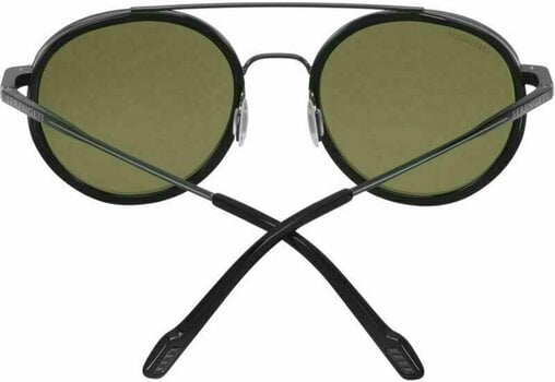 Lifestyle Glasses Serengeti Geary Shiny Black/Shiny Dark Gunmetal/Mineral Polarized Lifestyle Glasses - 4