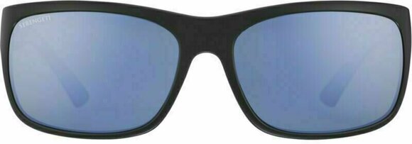 Óculos de desporto Serengeti Pistoia Matte Black/Mineral Polarized Blue - 2